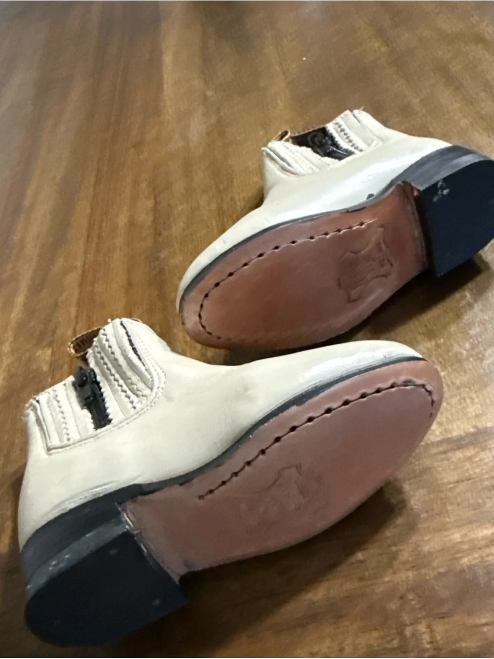 Infant Toddler Short Ankle Leather Boot size 13.5 D’Mendez